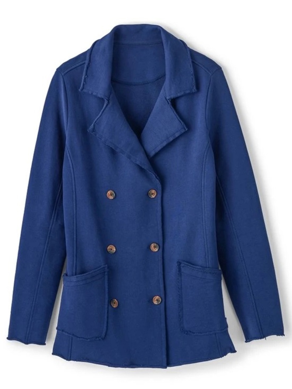 Soft surroundings Glennette French Terry Jacket Navy XS NWT